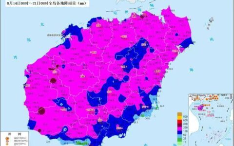 未来三天南海热带低压将长时间回旋 海南强降雨天气将持续